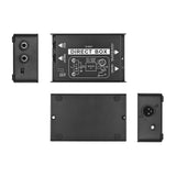 Professional Single Channel Passive DI-Box Direct Injection Audio Box Balanced & Ulance Signal Converter XLR TRS Interfaces