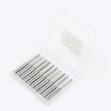 10Pcs 3.175X2.5X17MM Two Flute Straight End Milling Cutter Straight Slot Wood Cutter Plywood Bit Carbide CNC Router Bit