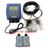 TUF-2000B-TM-1 Ultrasonic Liquid Flow Meter with TM-1(DN50-700mm) Transducer Wall-Mounted Type Flowmeters
