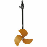 1:4.25 Ratio Stainless Steel Hand Fishing Manual Iatable Outboard Propeller Rubber Boat Paddle