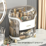 1pc Stylish and Durable PS Plastic Cosmetic Storage Box - Perfect for Desktop Organization and Travel