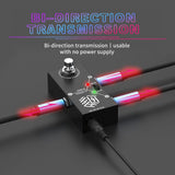 Pedals ABY Box Line Selector AB Switch Mini Guitar Effect Pedal Bidirectional Transmission Metal Casing Anti-slip