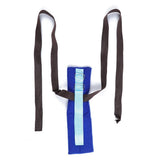 Patients Limbs Restraint Strap Wrist Ankle Fixation Belt Binding Band Blue Size For Home Health Care(Blue Average Size)