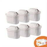6 packs Universal Kettle Filter Cartridge for Brita, Siemens, and More - Enjoy Clean, Fresh Tasting Water Every Time