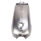 Motorcycle Gas Tank Sporty Look Bare Metal Retro Design Impact Resistance High Hardness Iron Fuel Petrol Tank for Motorbike