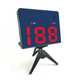 New DESIGN Radar Gun 2.0 W. App Support (iOS) - Measure Shot Speed for Hockey, Baseball, Tennis, Golf
