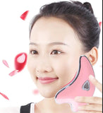 Mini Electric Facial Plate Massager Gua Sha hine Lifting Tools For Body Neck Face Massage Scraping Board