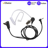 Walkie Talkie 2.5mm Earpiece 1 Pin Covert Acoustic Tube Earpieces Headset For Motorola Talkabout MH230R MR350R T200 T260 T600