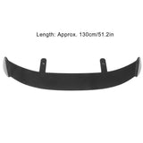 51.2in Universal Glossy Black Rear Roof Spoiler Wing Fit for Honda Hatchback Models Spoiler Wing Car Accessories