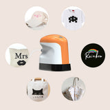 Mini Heat hine T-Shirt Printing Steam Heating Transfer Press 6x9cm Handheld Iron hines Support Dry Wet Ig