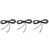 3Pcs Fi Extension Cable Antenna Connectors - RP SMA Female Wifi Router