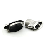 For Mercedes-Benz GLC GLE W205 GL450 R350 Component Universal Quad Exhaust Tailcap Tailpipe