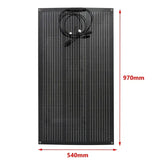 ETFE 300W Flexible Solar Panel Portable Solars Cell Energy Charger Connector for Smartphone Charging Power System Car Camping