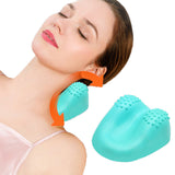 Massage Pillow for Pain Relief Body Neck Massager Neck Massage Pillow Neck Shoulder Cervical Chiropractic Traction Device