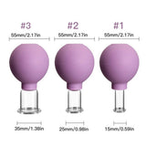 Rubber Face Massager Vacuum Eye Skin Lifting Facial Cups Anti Cellulite Jar Anti-Wrinkle Cupping Therapy Beauty Tool
