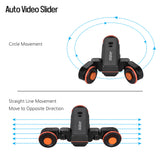 Andoer L4 PRO Motorized Video Dolly with Scale Indication Electric Track Slider +Mini Ballhead for DSLR Camera Smartphone