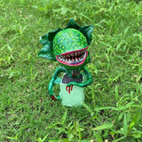 2X Piranha Flower Replica Movie Prop Yard Resin Ornaments Little Shop Of Horrors Halloween Decoration