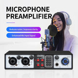 High Quality Professional 36bit 384kHz Audio Interface Usb Sound Card Recording for Music Studio Microphone Case Best Seller New