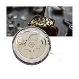 NH38/NH38A Movement+Steel Stem+Clutch Lever Kit High-Precision Automatic Chain Up Mechanical Watch Movement