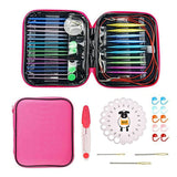 Knitting Needles For Sweater Crochet Hooks Set DIY Craft Sewing Accessories Yarn Weave Knitting Needles Hook Kit