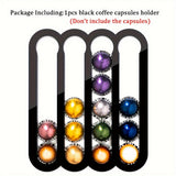 1pc Pod Stander, Home Coffee Pod Holder For Nespresso Vertuo Capsules, Magnetic Holder Suitable