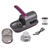 Compact Mattress 100W Handheld Cordless UV Bed Vacuum Cleaner - 8000Pa Strong Suction, 2 Speeds Adjustable for Clean
