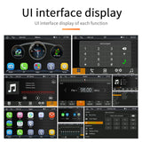 7 Inch Car Multimedia Player for 12-24V Vehicle Support Wired/Wireless Carplay Android Auto Fm Usb Disc Tf Card Play Mirror k