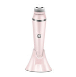 Multifunctional Electric Facial Slimming Massage Skin Rejuvenating Silicone Scrubber Face Cleaning Brush Beauty Instrument