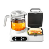 2022 new Home use multi-function digital toaster grill frying pan 5 in 1 Electric Breakfast Maker hine