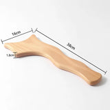 Beech Scraping Board Wooden Guasha Massage Tool For Neck Body Meridian Gua Sha Lymphatic Drainage Muscle Relax Scraper