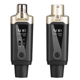 Wireless Transmitter/Receiver for Dynamic Microphone Audio Mixer PA System 500-980MHz Mic Condenser Converter Set