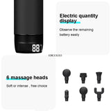 M2-B Massage gun Deep Tissue Percussion Muscle Handheld Body Back Electric Massager for Fiess