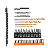 16.8V lithium-ion Battery Cordless screwdriver Electric drill Set hole electrical Screwdriver hand driver Wrench power tools