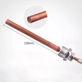 Pressure pointer type industrial high-precision temperature tester boiler water/oil/steam thermometer 0-300℃
