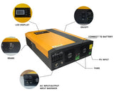 Wholesale Price 3kw 5kw 10kw Off-grid Pure Sine Wave Inverter MPPT Controller Solar Power System Home