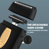 Resuxi 929 Home Barber Set Salon High-power Hair Carving Electric Clipper Reciprocating Shaver.