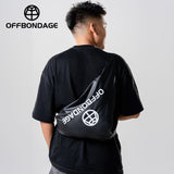 OFFBONDAGE Fashion Large Capacity Casual Crossbody Solid Color Haruku Waterproof Travel Shoulder Bag For Men And Women