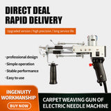 Electric Cut Weaving cking 100-240V Adjustable Rug Carpet Tufting Gun hine Cut/loop Pile пистолет