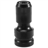 1/2 Square To 1/4 inch Hex Ratchet Wrench Socket Adapter Spanner Set Drive Converter Impact Tool