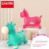 Cute Jumping Horse Thickened PVC Iatable Children's Bouncing Training Toy Birthday Gift