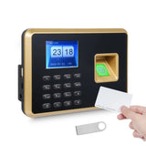 Bisofice Biometric Time Clock Attendance hine for Employees Support 1000pcs Fingerprint/1000pcs Password/1000pcs ID Card