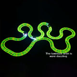 New Race Track DIY Changeable Speed Trac Set Electric Slot Train Rail Magic Flexible Railway Birthday Gift for Boys