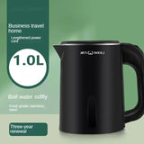Tea Electric Kettle1L Portable Travel Water Smart Boiler Bottle Mini Coffee Healthy Electrilc Keettle For Home Office