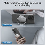 Portable Magnetic Mount Phone Holder Aluminum Alloy for DJI OSMO Mobile 6/SE/5/4 SE/4 Compatible with iPhone 15/14/13/12
