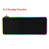 Wireless Charging RGB Luminous Charger Phone Gaming Mousepad PC Laptop Computer Plate Mouse Mat Desktop Pad