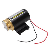 12V 24V Electric Gear Oil Pump Thermal Protection Motor Pump Oil Transfer Pump with Brass Connector for Diesel Engine