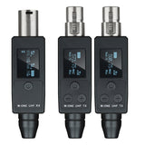 UHF Wireless Converter XLR Transmitter and for Dynamic Microphone Guitar Receiver Transmission Adapter