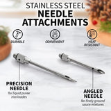 Seasoning Sauce Pump BBQ Meat Syringe Turkey Chicken Squirt for Home Kitchen Cooking Marinade Tool Injection Dropper