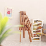 1/12 Foldable Lounge Deck Chair Model Dollhouse Mini Furniture Replacement