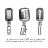 Dynamic Microphone Vintage Bar Club Stage Performance Mic for Singer